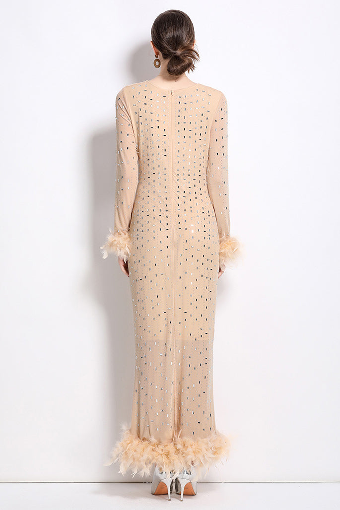 WOMEN FASHION MAXI PARTY DRESS